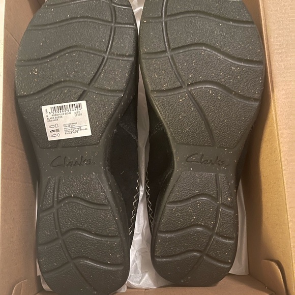 Brand new Clarks suede mules super cute. - Picture 3 of 7